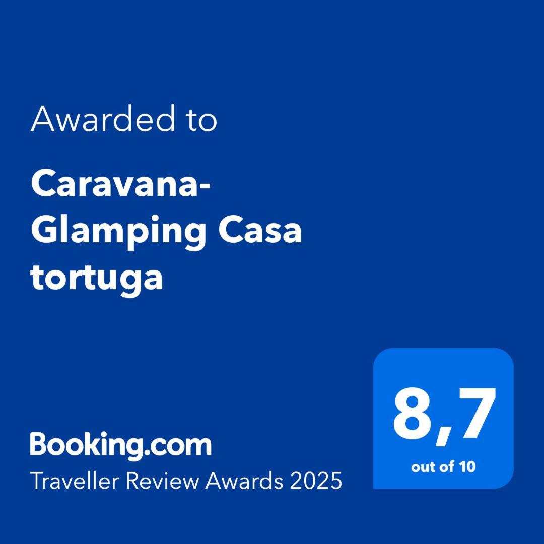 Caravana- Glamping Casa Tortuga Ла-Нусия Экстерьер фото